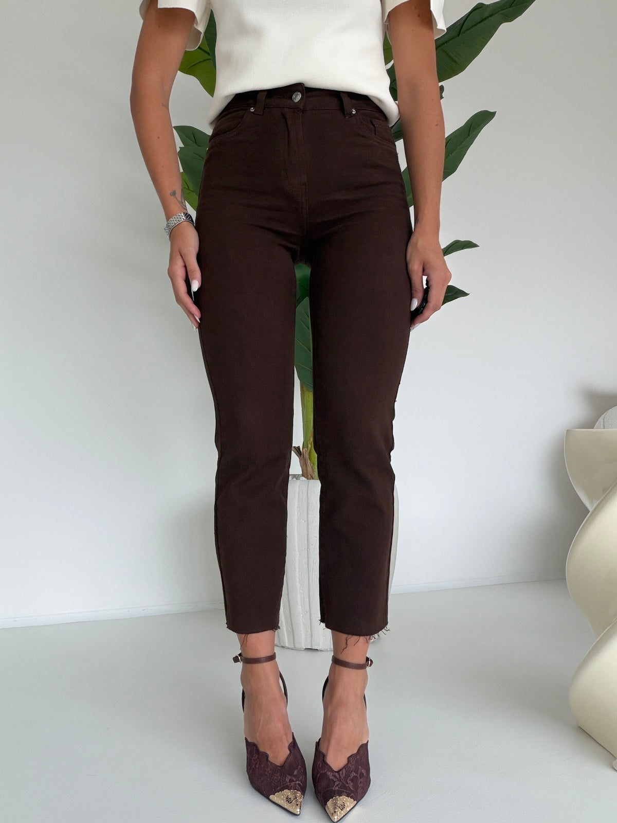 9300-26-JEANS BOSTON CHOCO