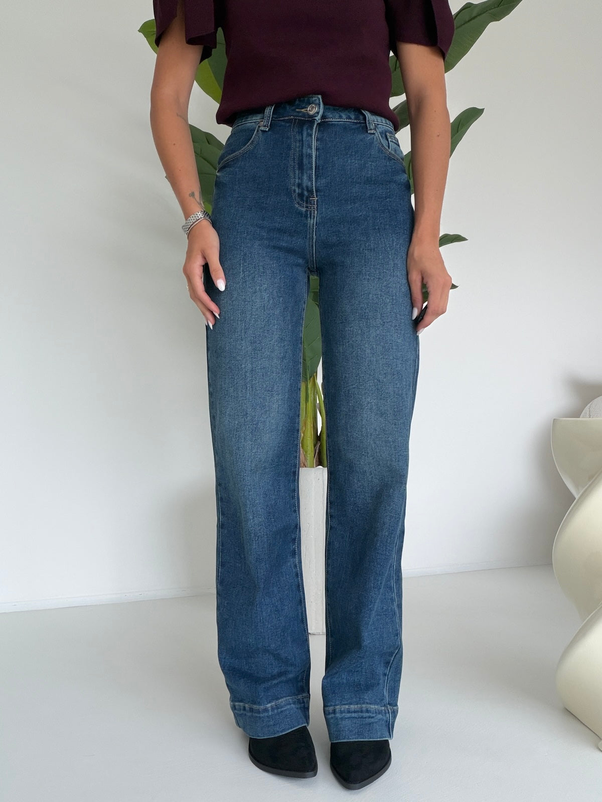 MG-1292-JEANS GAMBA DRITTA SUNDAY