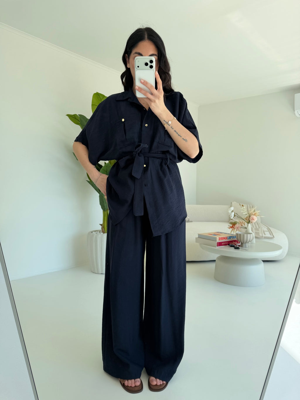 COORDINATO JOUR NAVY