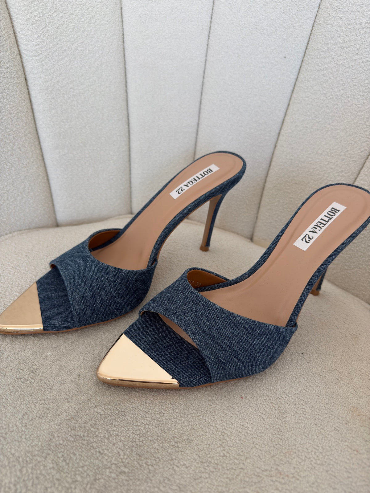 ASTRA-SANDALO CON TACCO DENIM