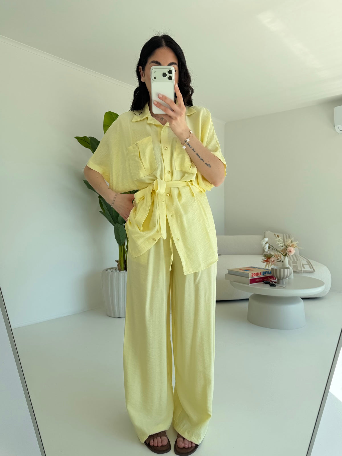 COORDINATO JOUR YELLOW