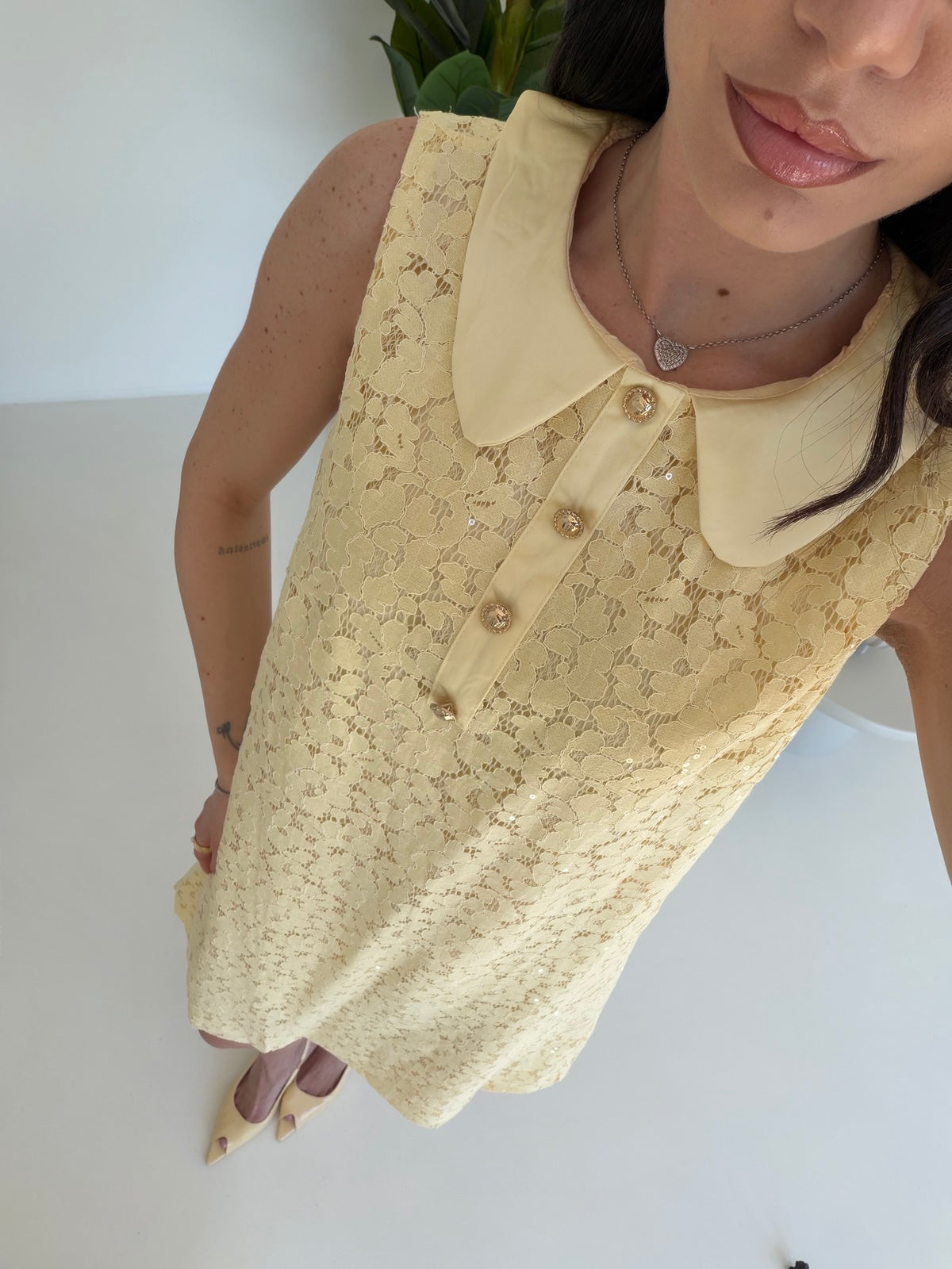 VMCJ-9846-MINI ABITO WINDSOR YELLOW