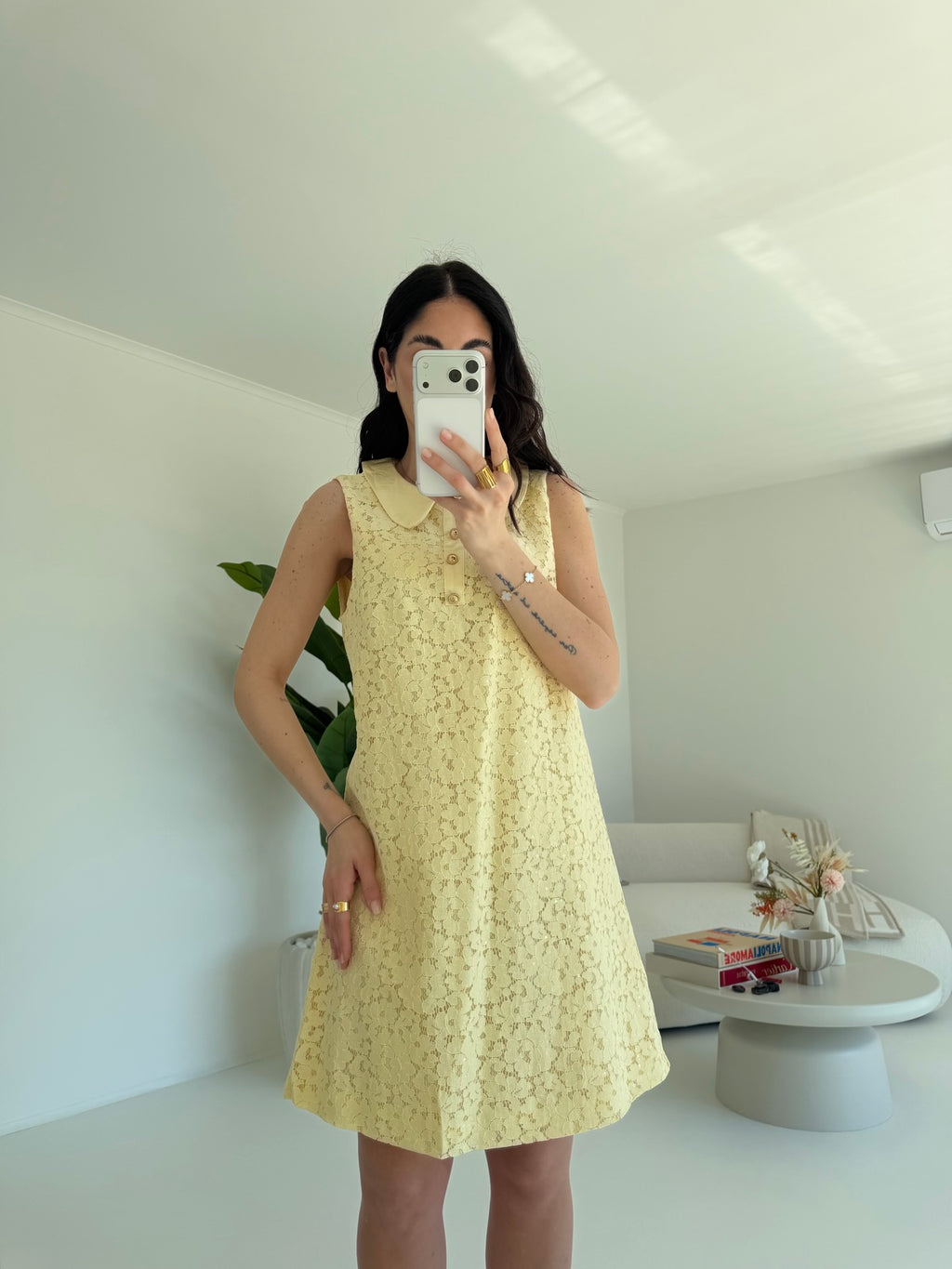 VMCJ-9846-MINI ABITO WINDSOR YELLOW