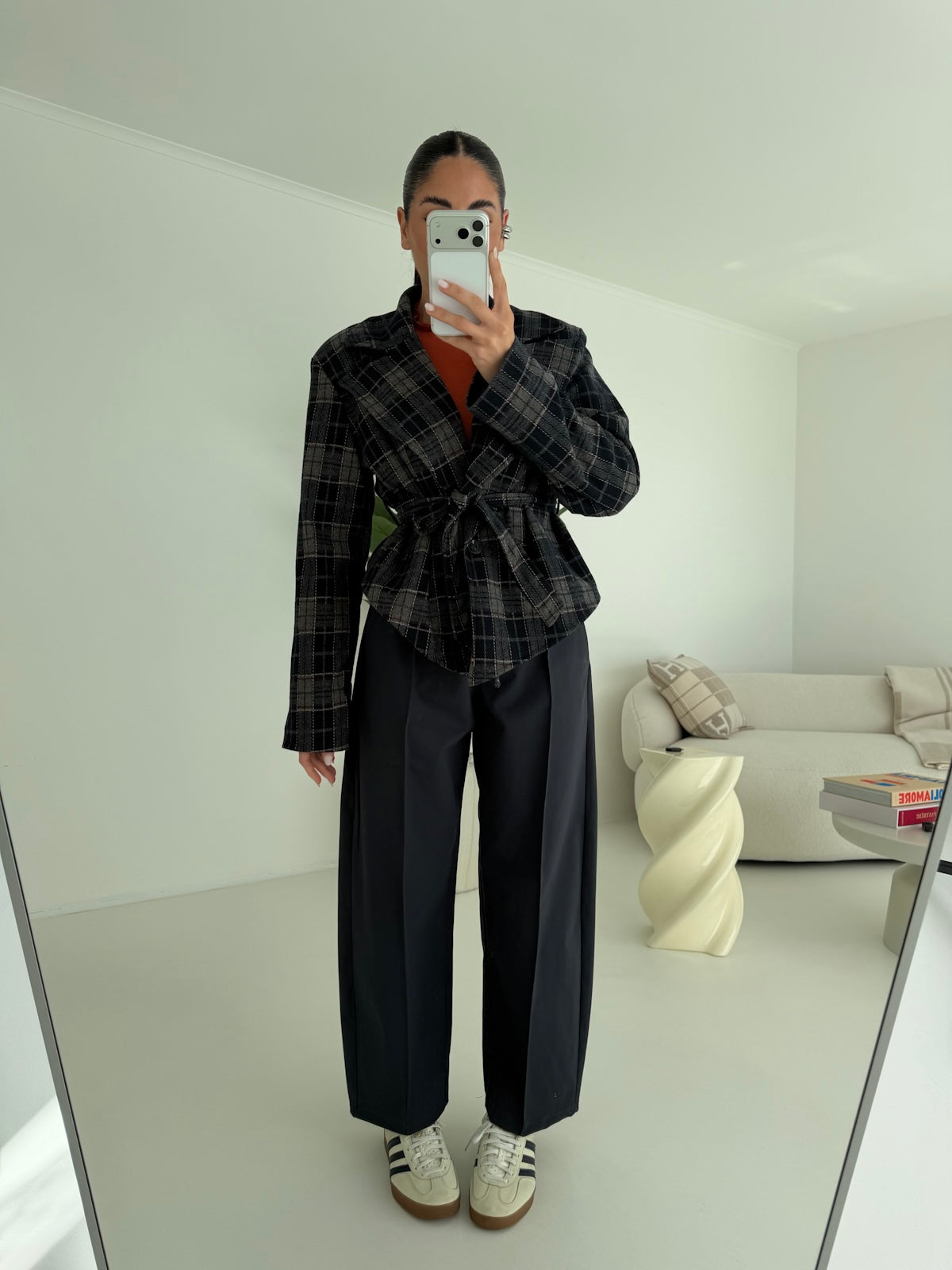 PANTALONE SLOUCHY NAVY