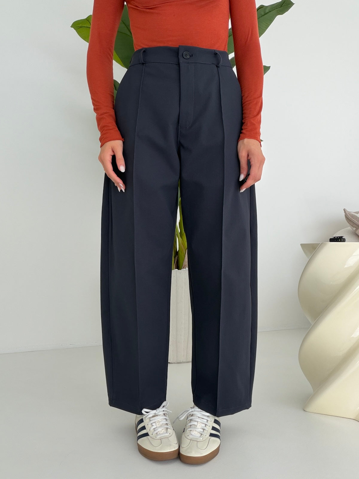PANTALONE SLOUCHY NAVY
