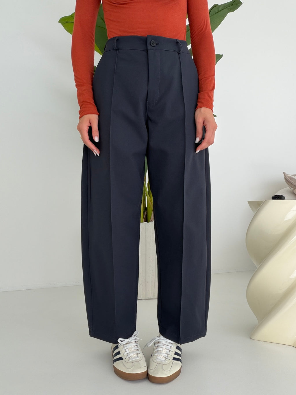 PANTALONE SLOUCHY NAVY