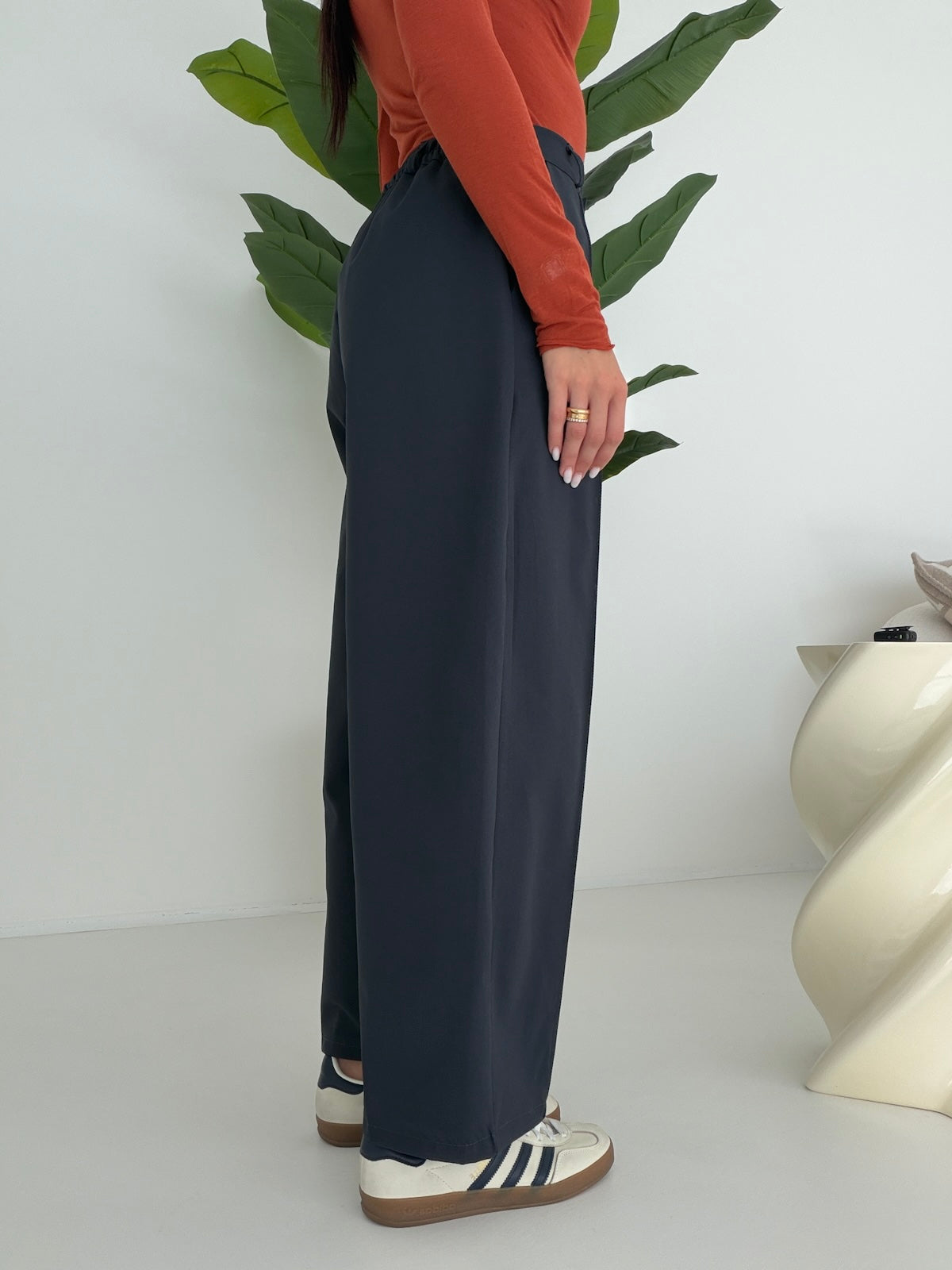 PANTALONE SLOUCHY NAVY
