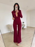 80121-JUMPSUIT PRESTIGE BORDEAUX