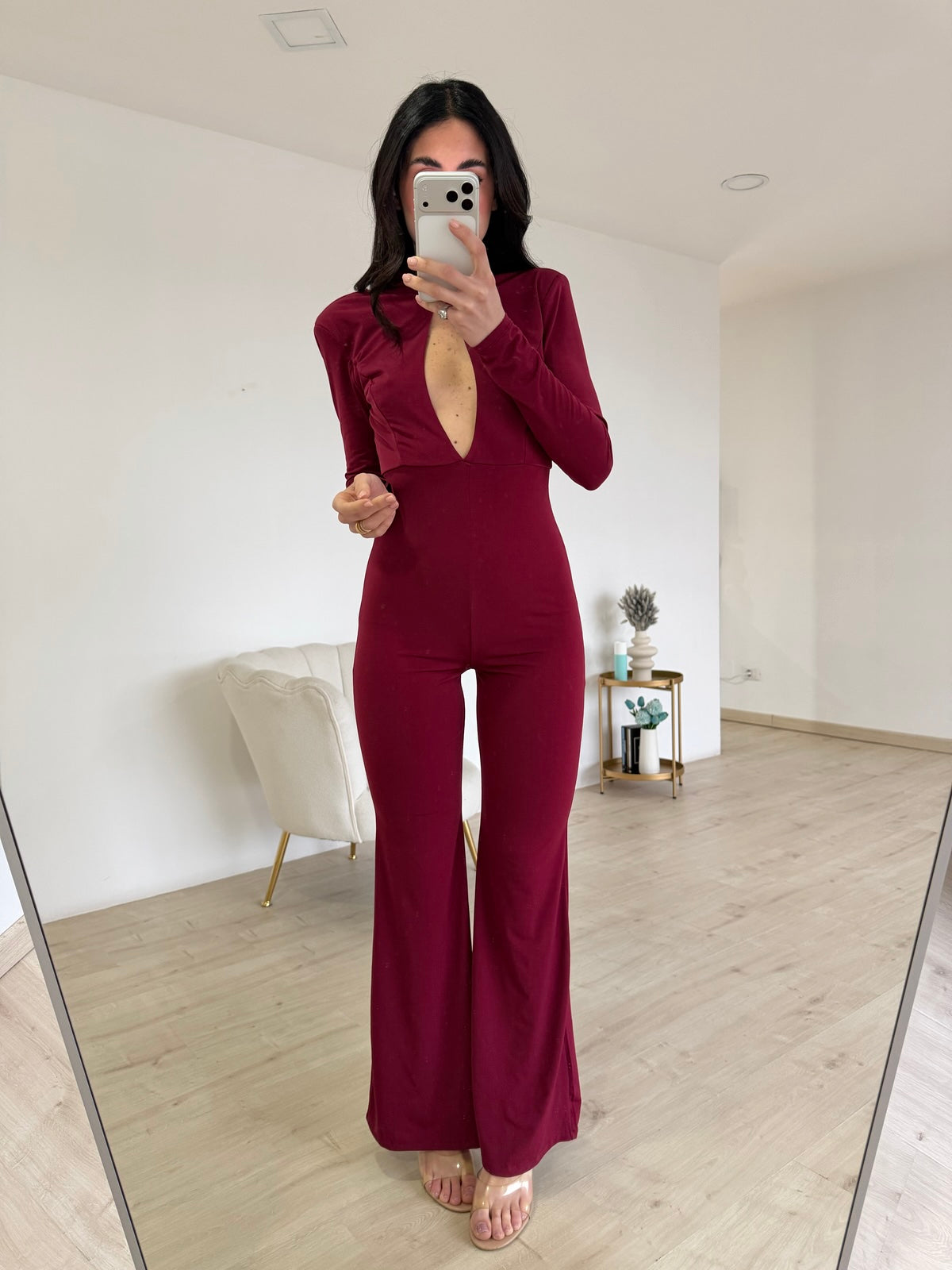 80121-JUMPSUIT PRESTIGE BORDEAUX