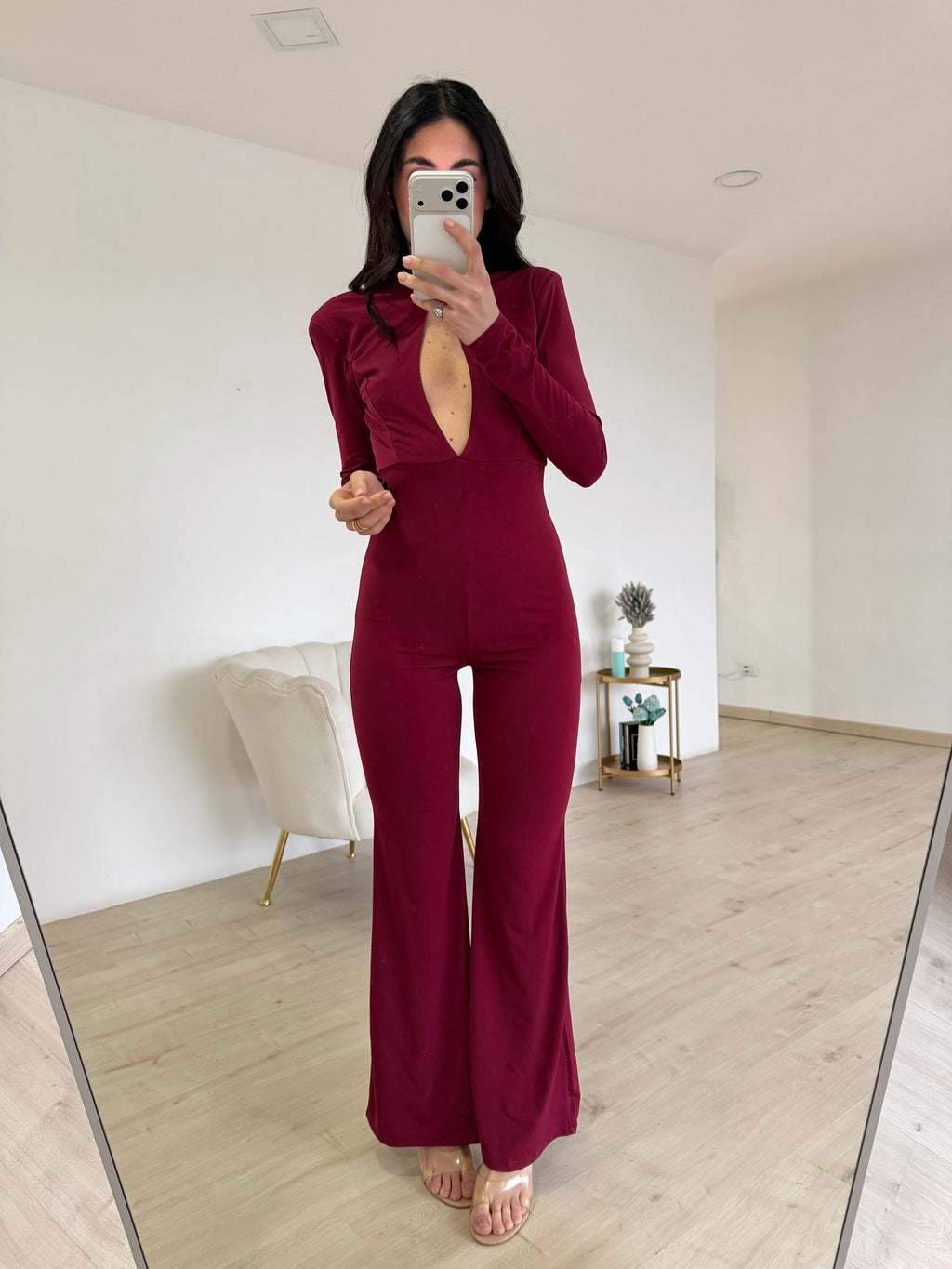 80121-JUMPSUIT PRESTIGE BORDEAUX