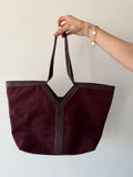 HELENA-SHOPPER IN SUEDE BORDEAUX