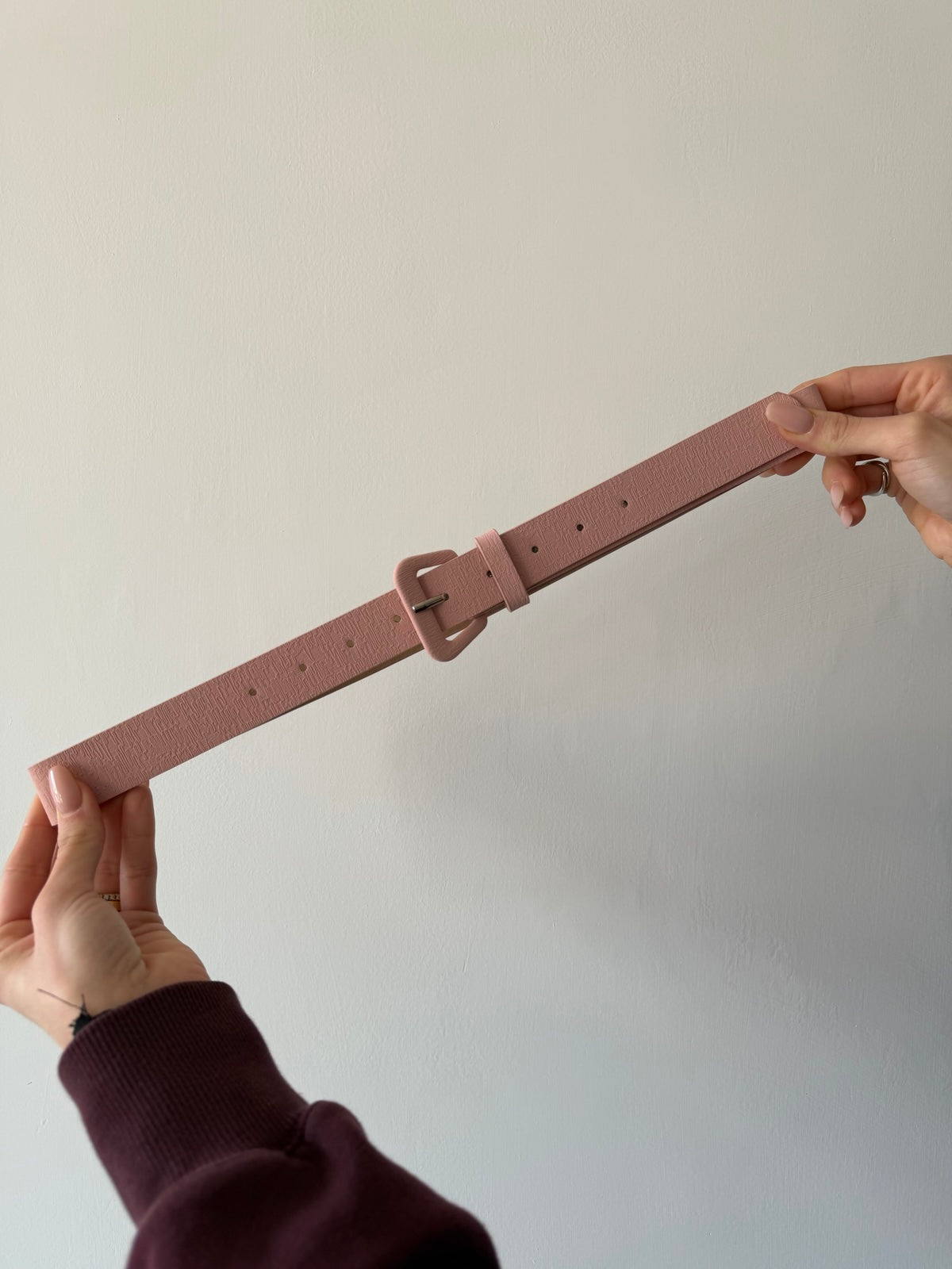 VALERY-CINTURA ECOPELLE PINK