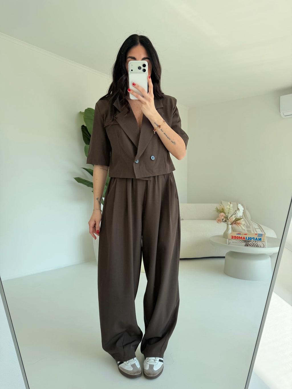 TAILLEUR MONICA CHOCO