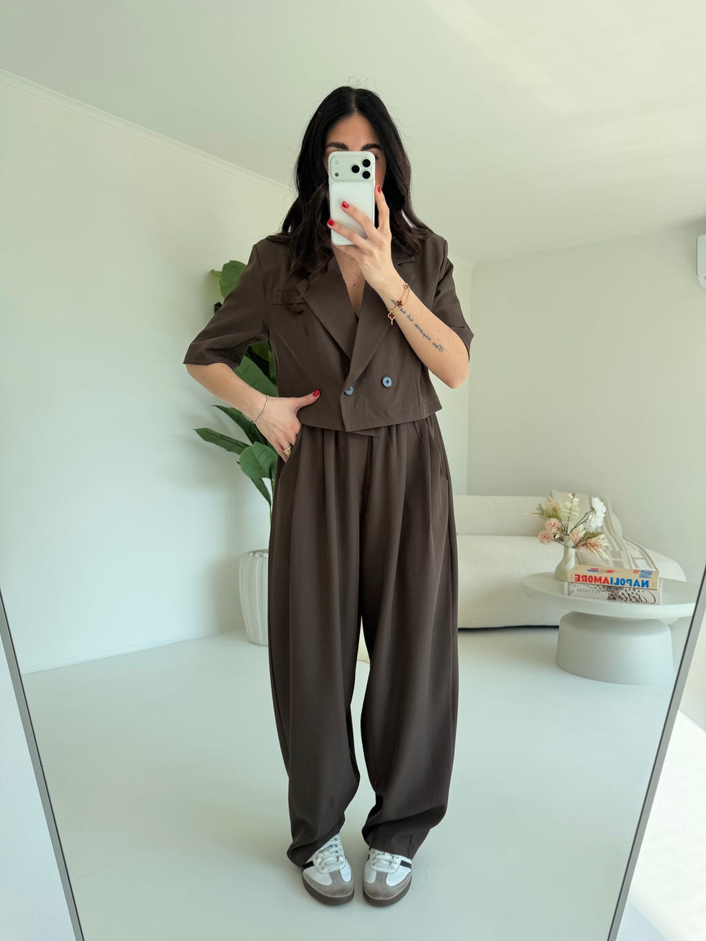 TAILLEUR MONICA CHOCO