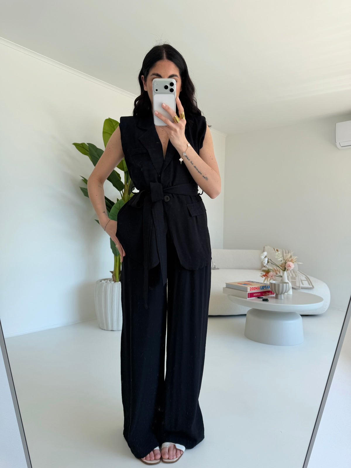 COORDINATO VIESTE NERO