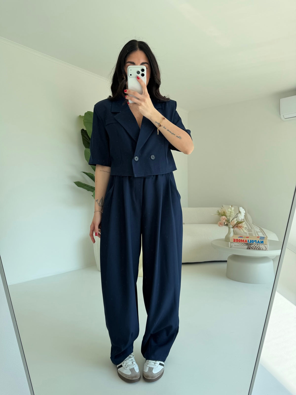 TAILLEUR MONICA NAVY