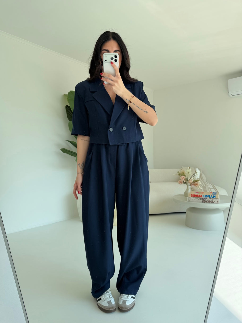 TAILLEUR MONICA NAVY
