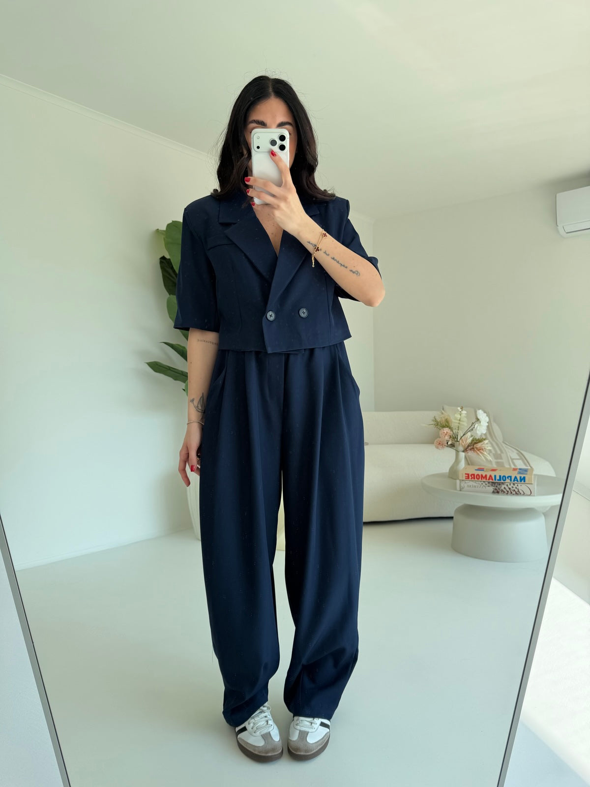 TAILLEUR MONICA NAVY