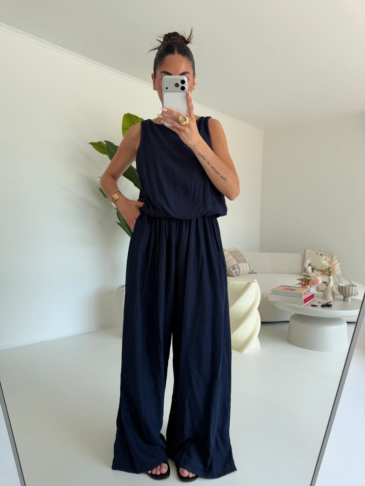 JUMPSUIT FATIMA NAVY