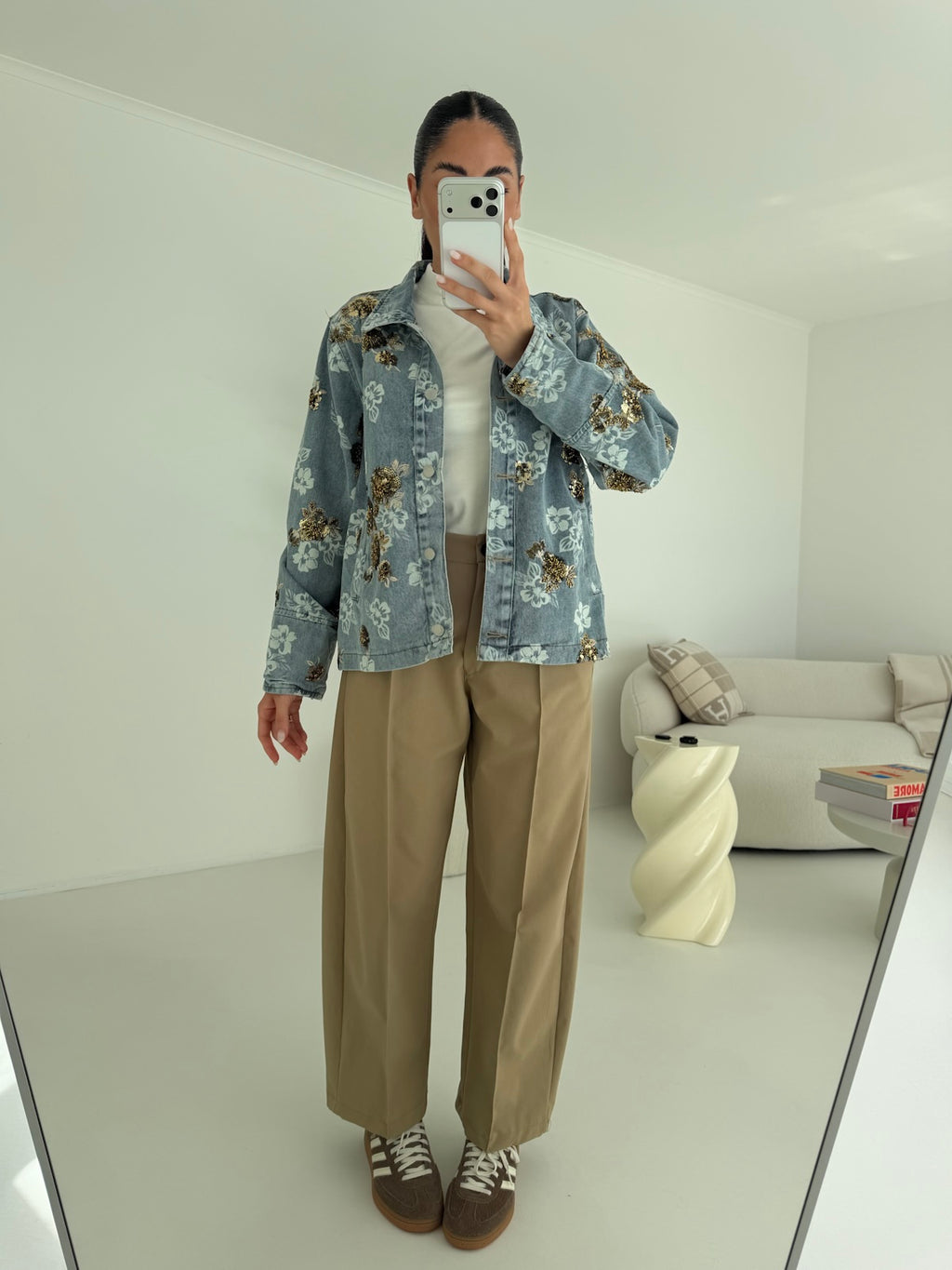 PANTALONE SLOUCHY BISCOTTO
