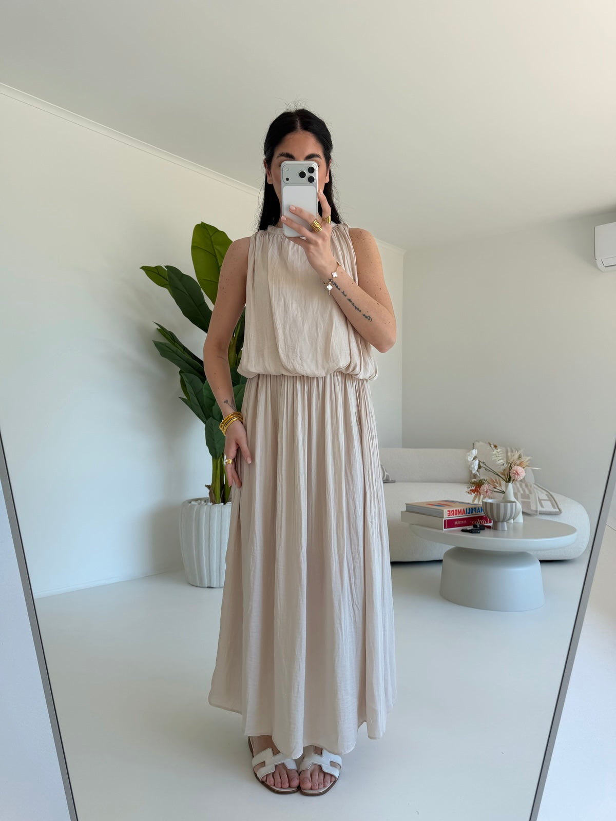 V720-ABITO ARTEMIDE TAUPE