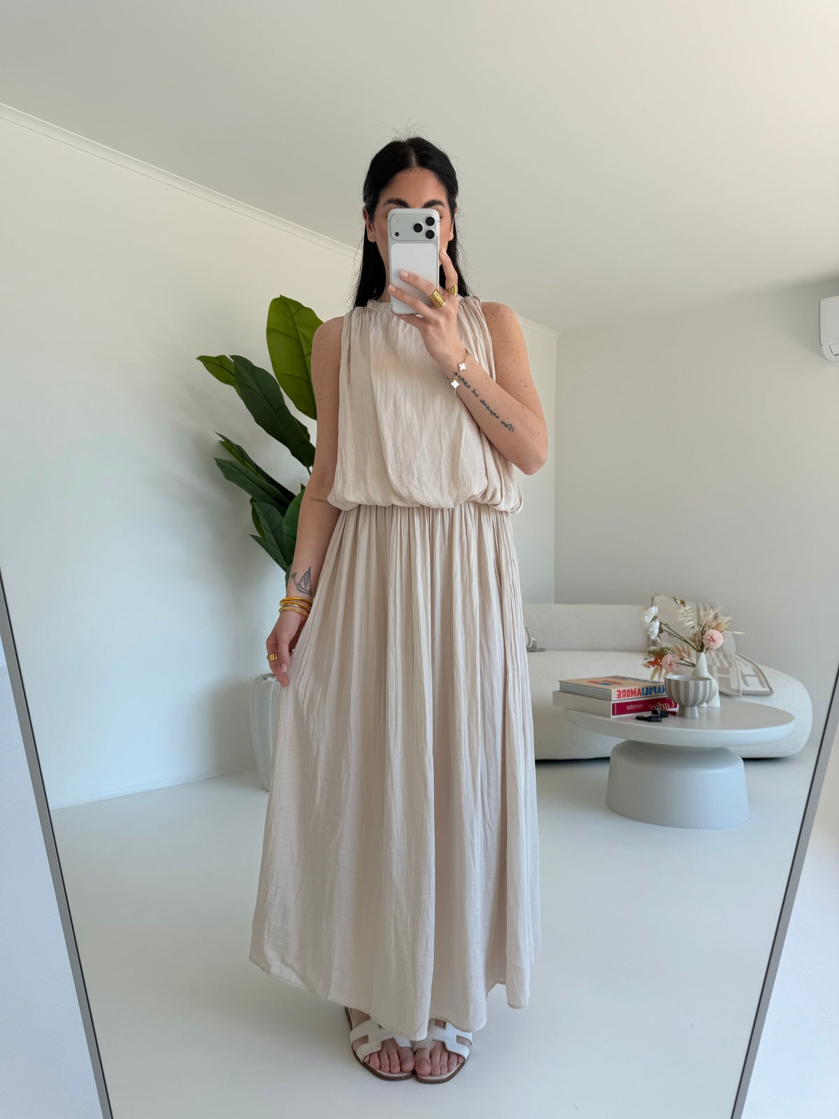 V720-ABITO ARTEMIDE TAUPE