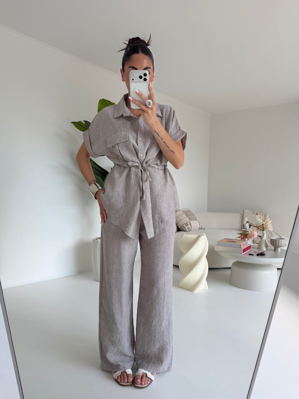 COORDINATO ESPERIA TAUPE