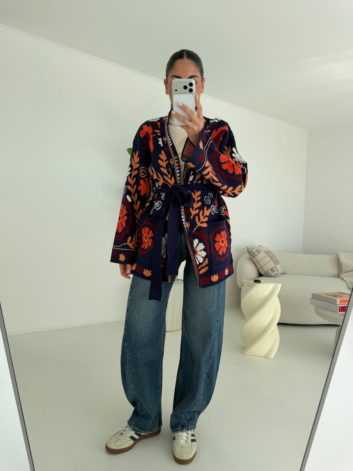 JP-8790-CARDIGAN CHILE NAVY