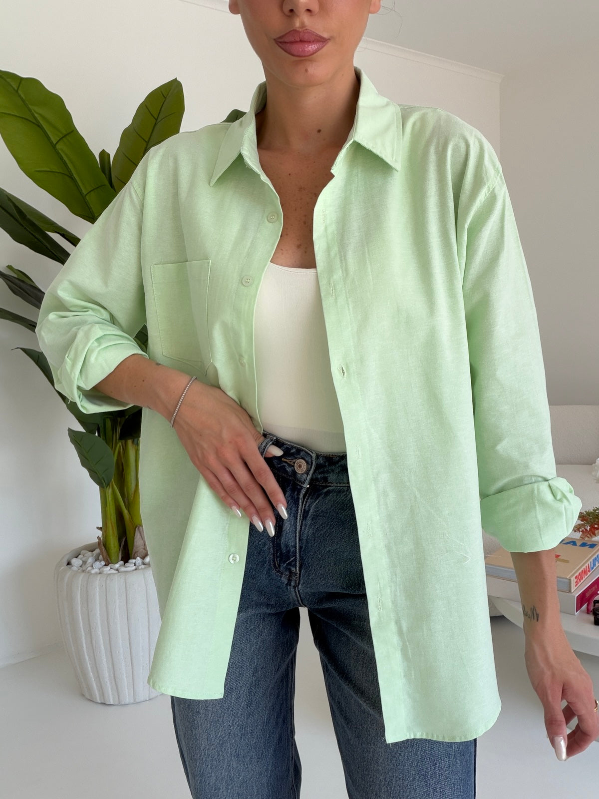 17117-CAMICIA WEEKLY MINT