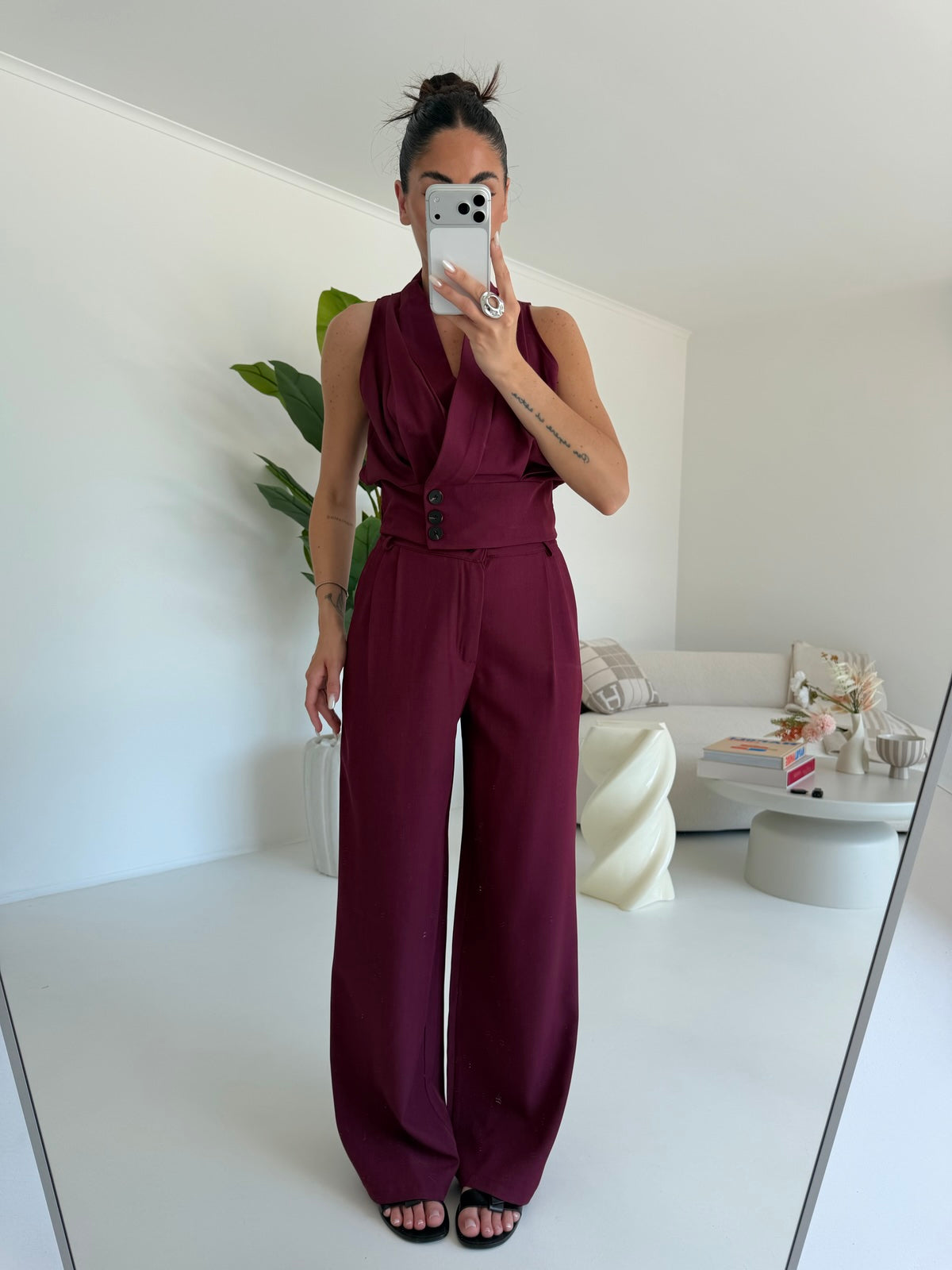 COORDINATO EMMA BORDEAUX