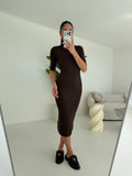 AG63590-ABITO FIORE CHOCO