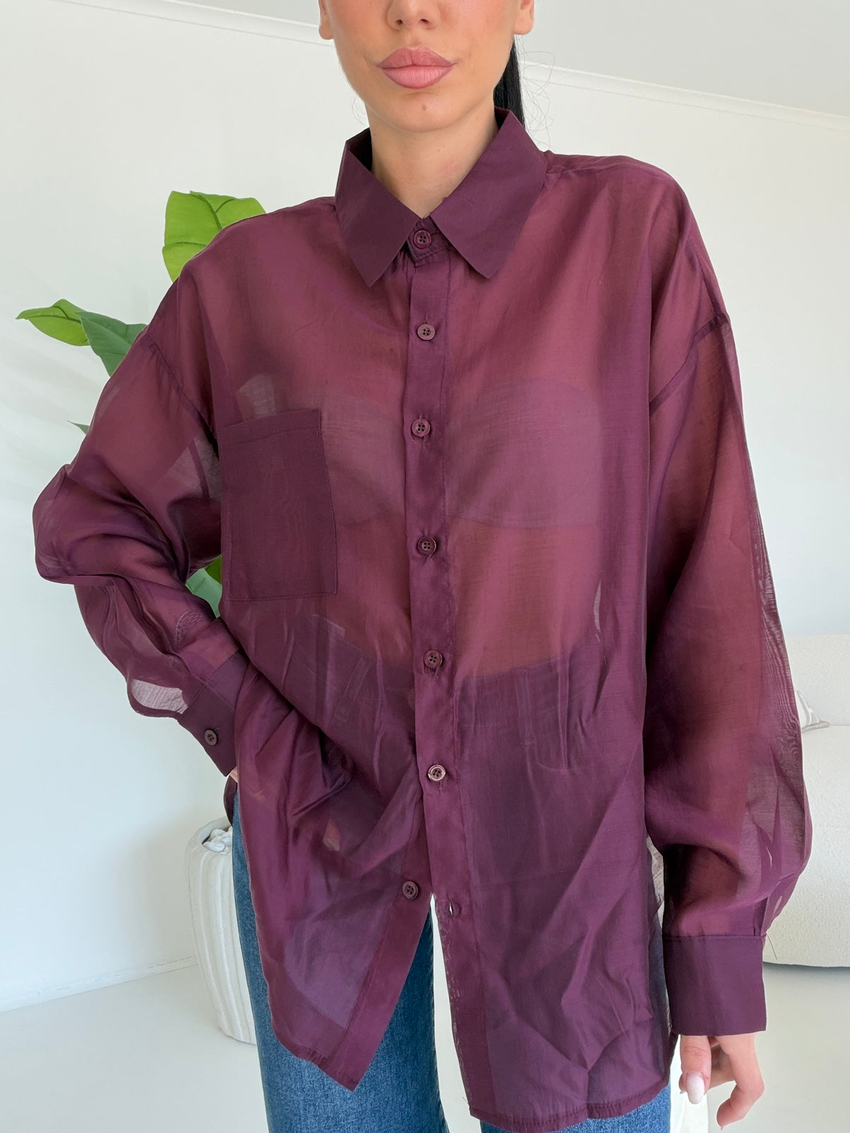 V6808-CAMICIA VELATA WINE