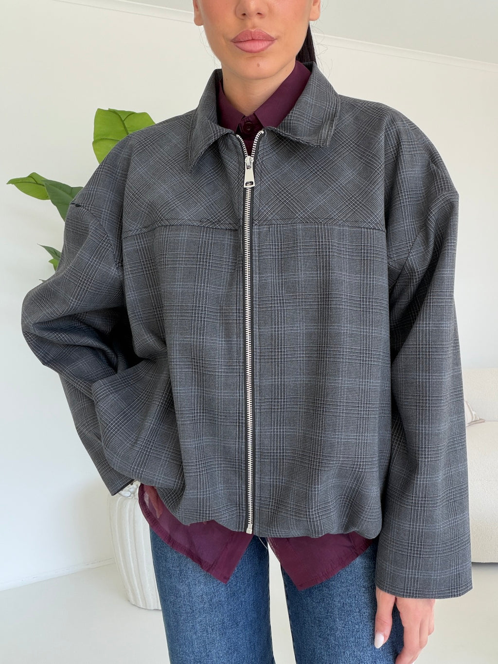 BOMBER EMPIRE GREY