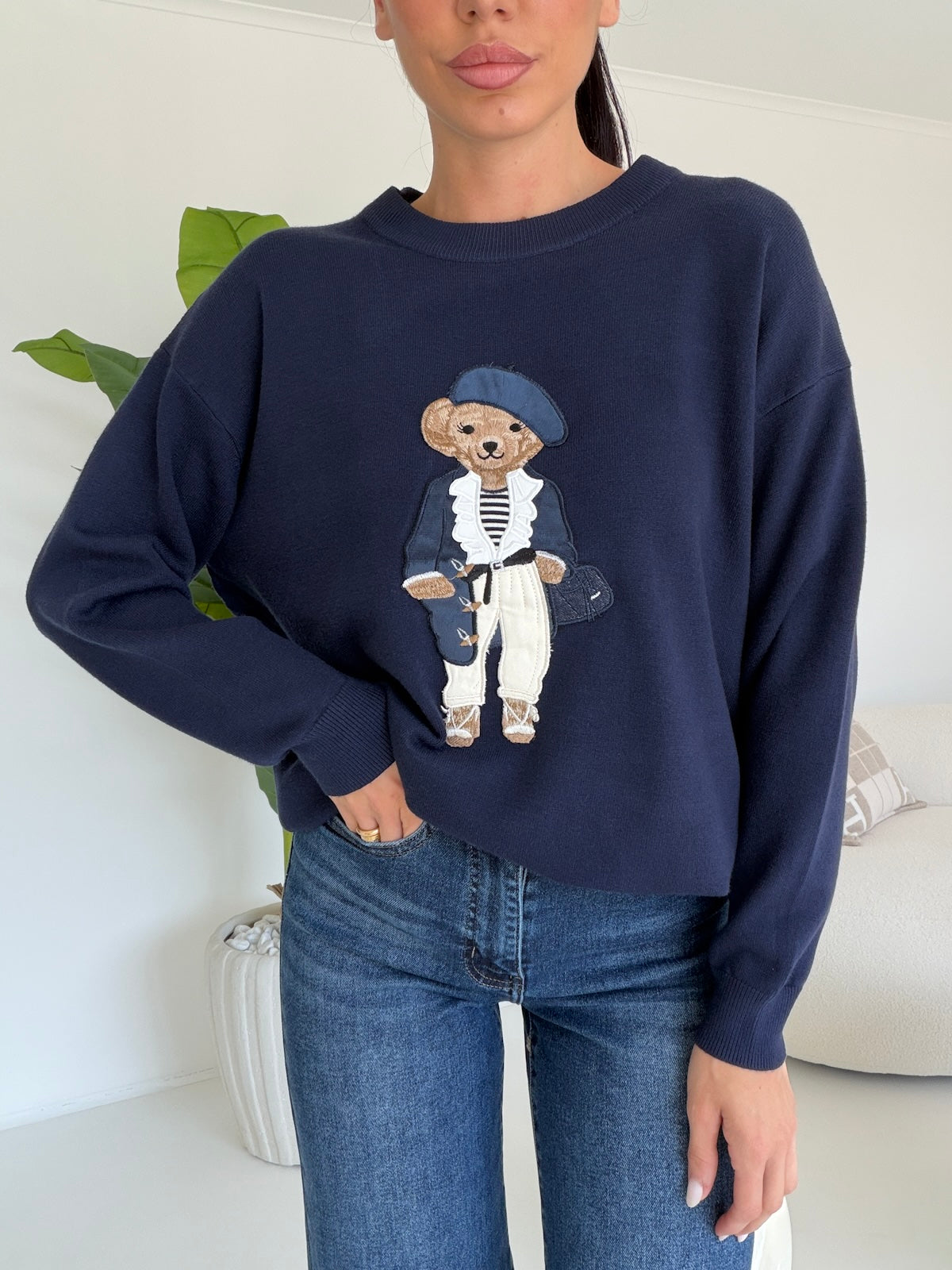 NBE84398-PULL LE CARETTE NAVY