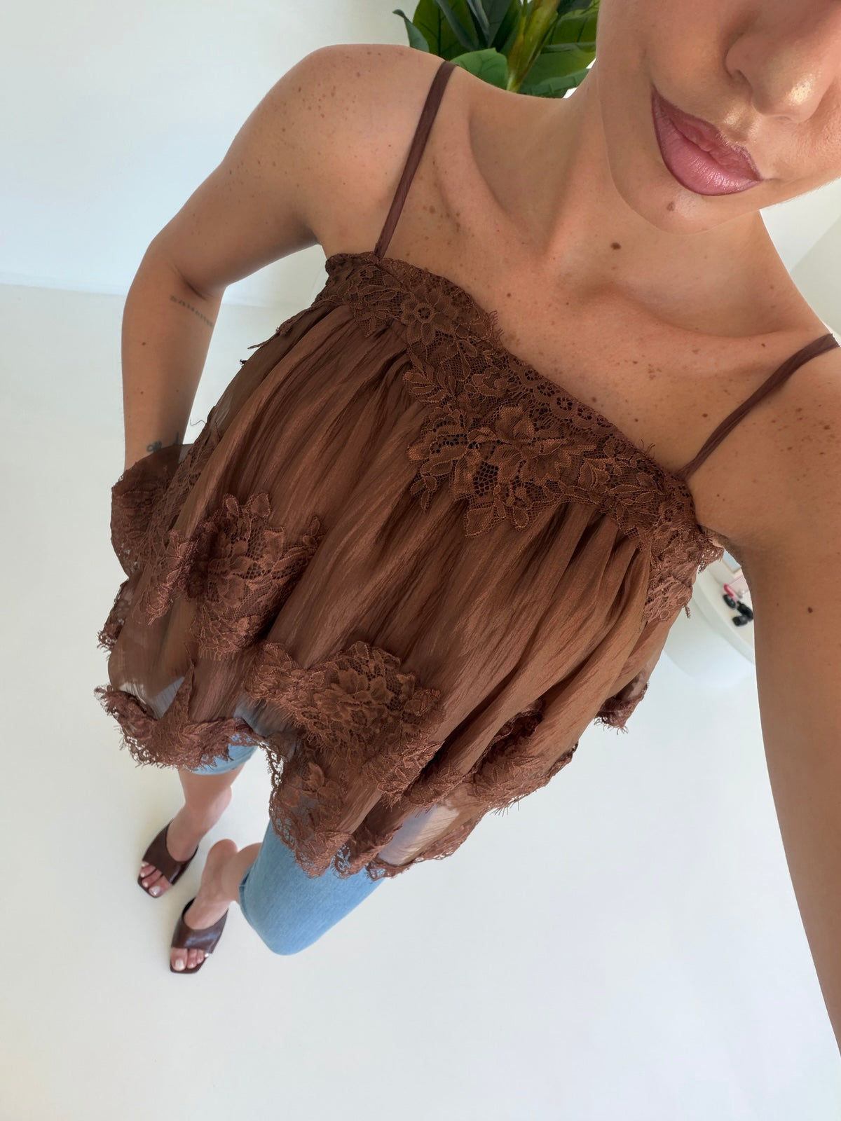 8051-BLUSA TUSCANY CHOCO