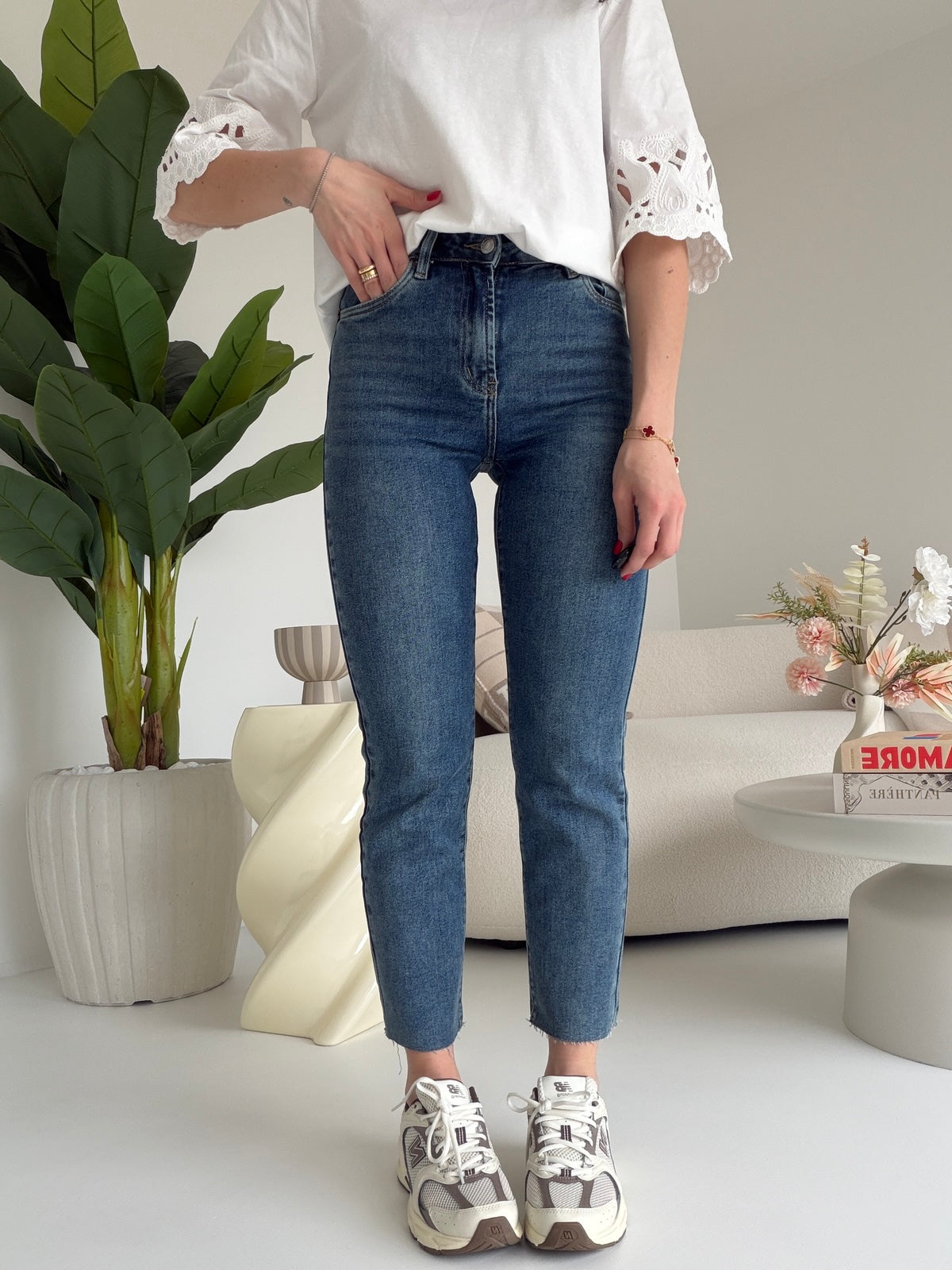 8940-JEANS TAGLIO VIVO BOSTON