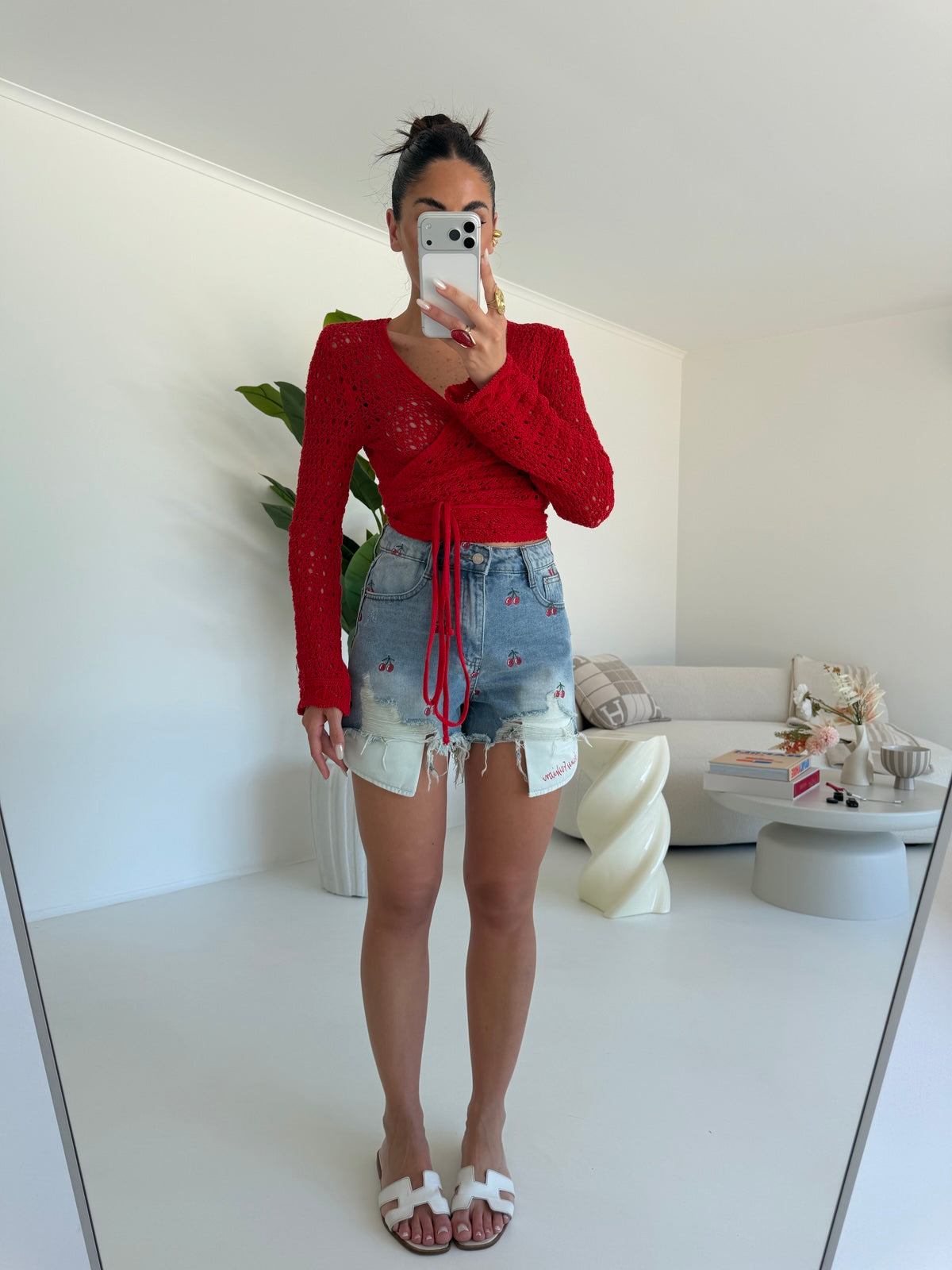 S22250-SHORT CILIEGIE