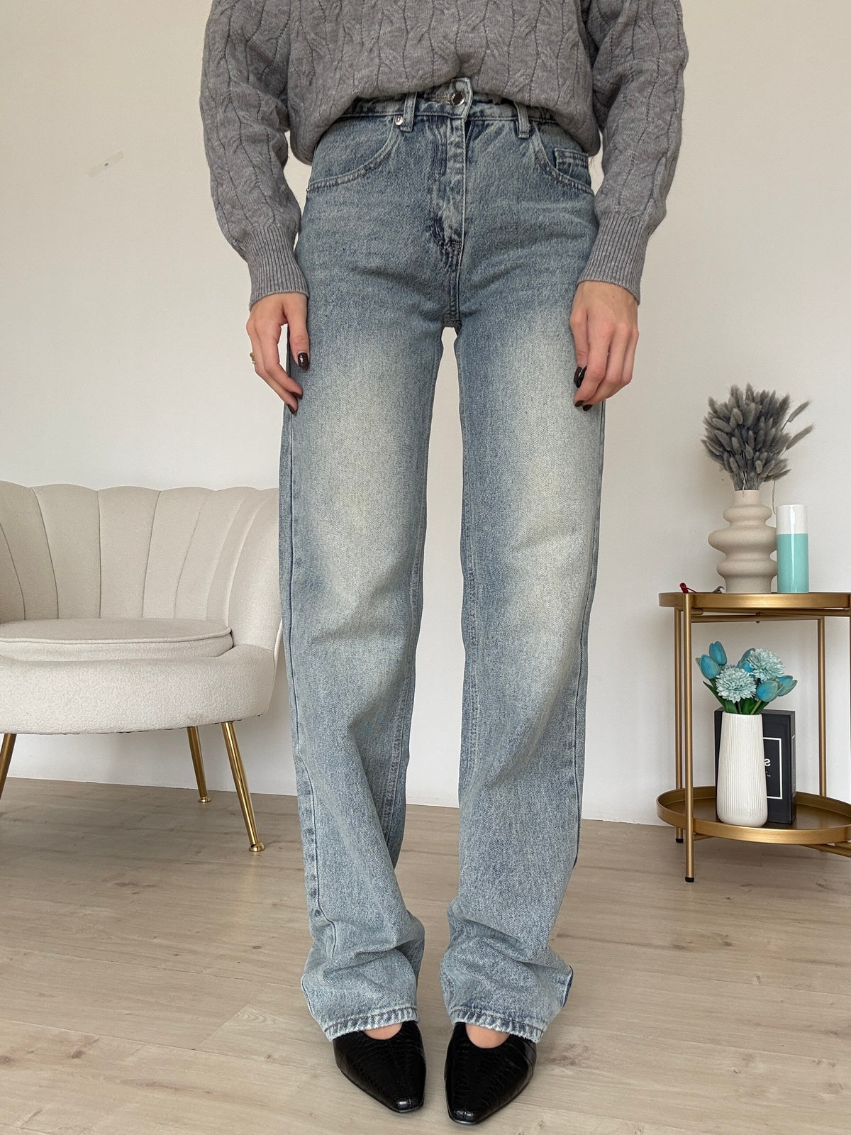 A1004-JEANS PALAZZO SUNDAY