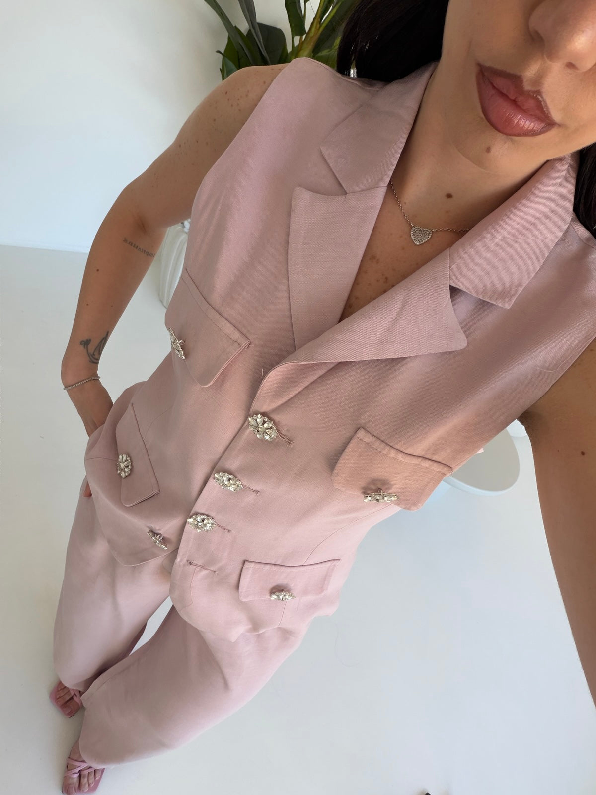 P1677-COORDINATO JEWELS PINK