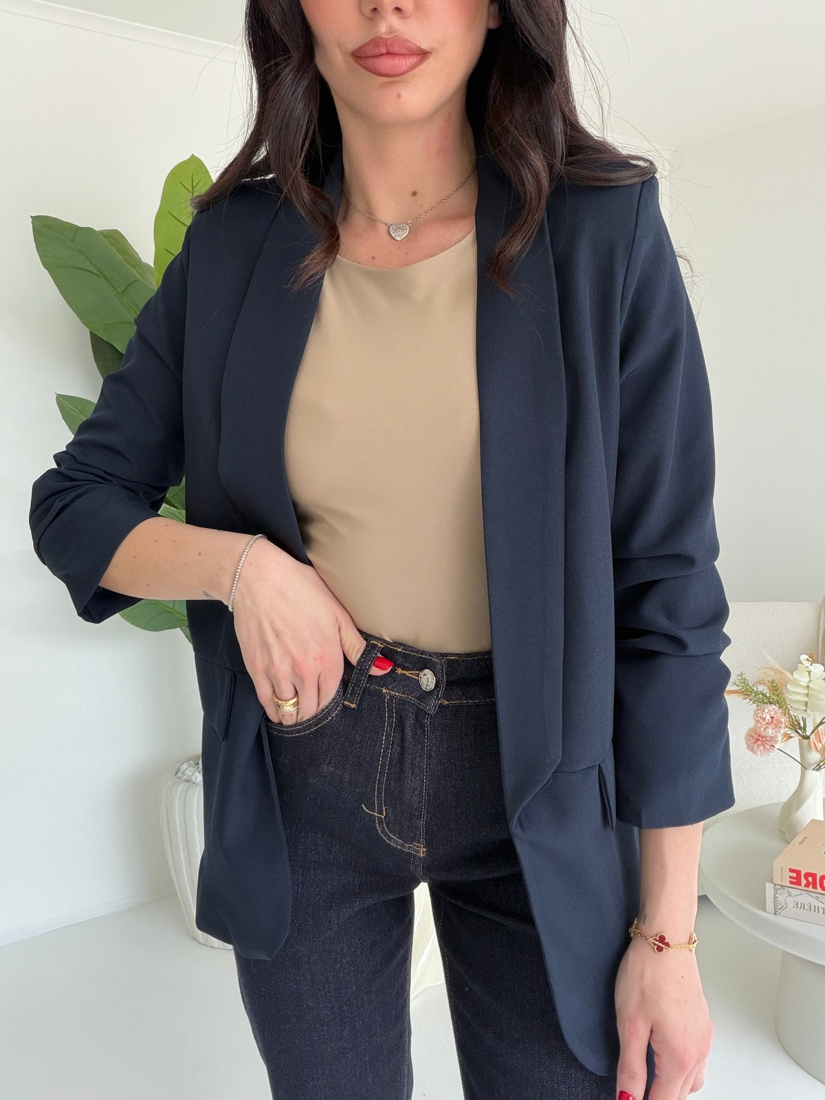 BLAZER 3/4 NAVY