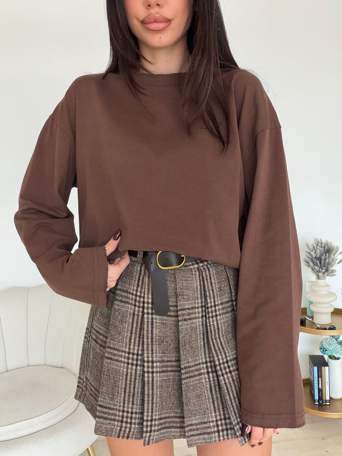 MINI GONNA-SHORT SEASON SKY