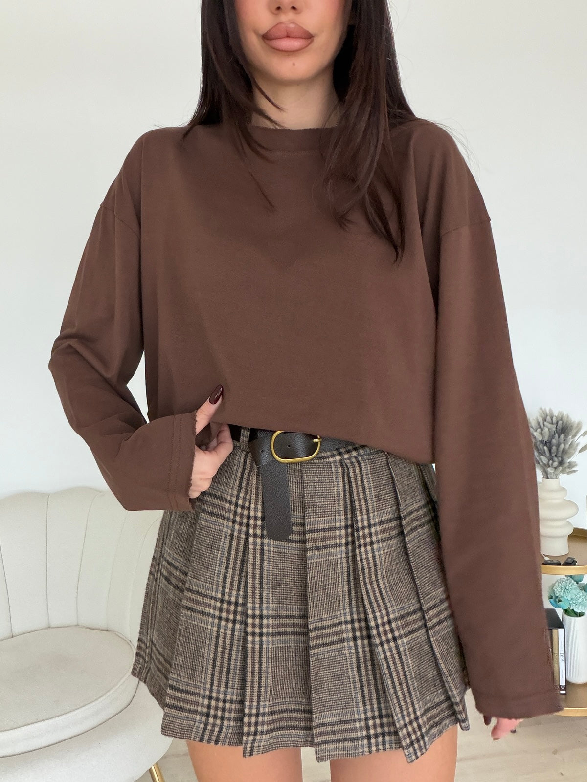 MINI GONNA-SHORT SEASON SKY