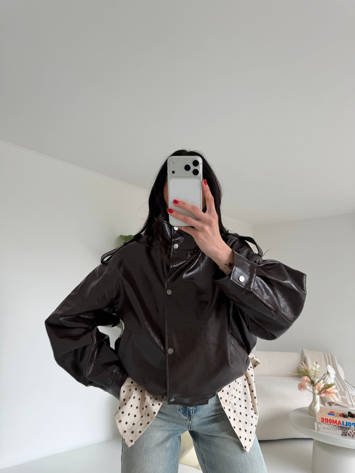 CV2212-10-BIKER ALEX CHOCO