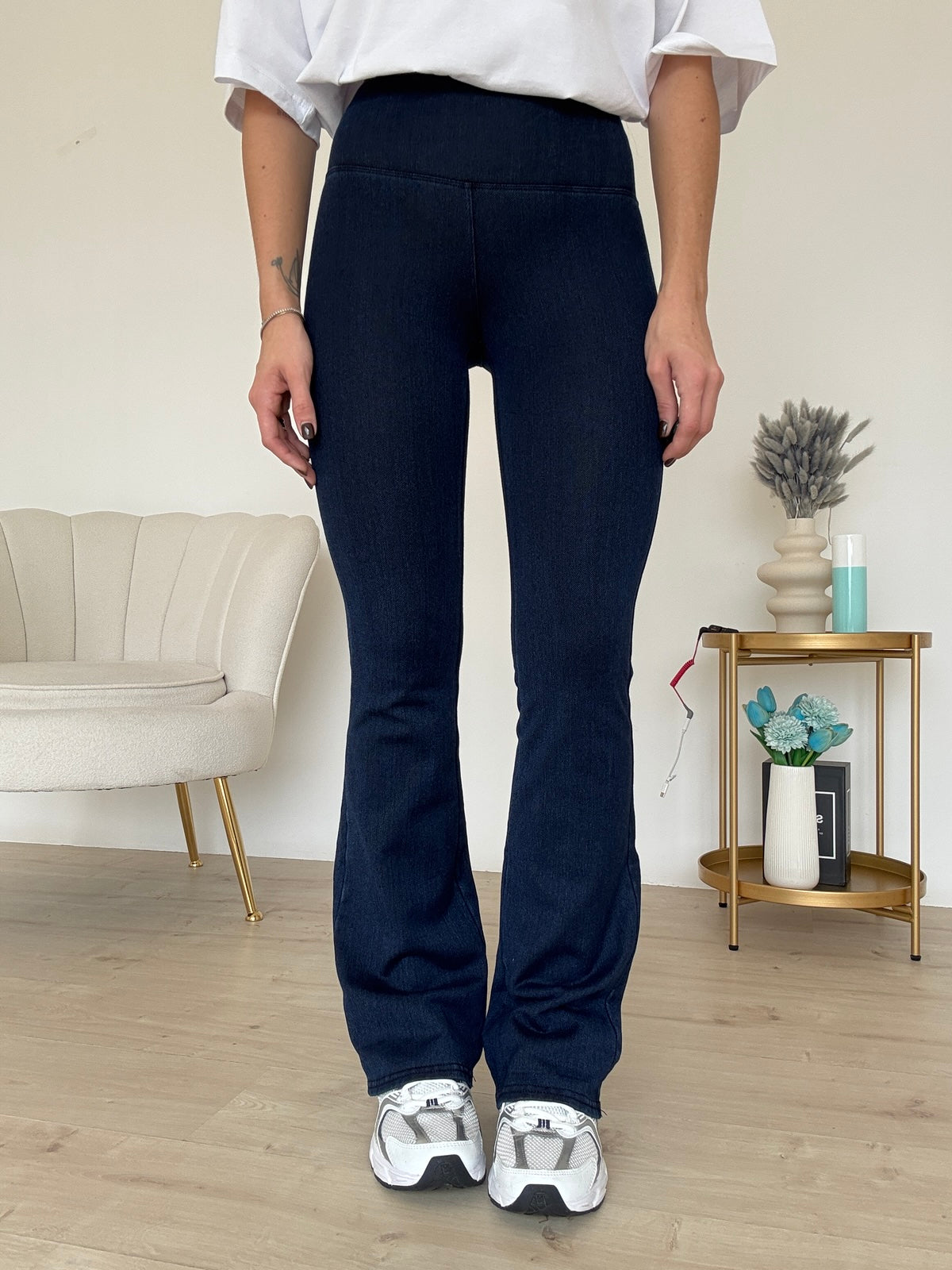 A61525-2-PANTALEGGINS ZAMPA EFFETTO DENIM