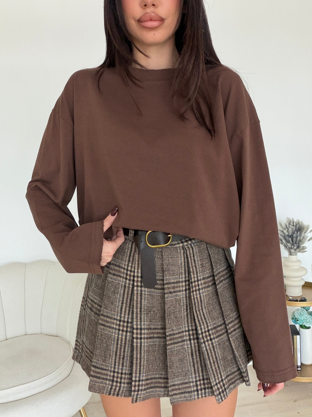 MINI GONNA-SHORT SEASON SKY