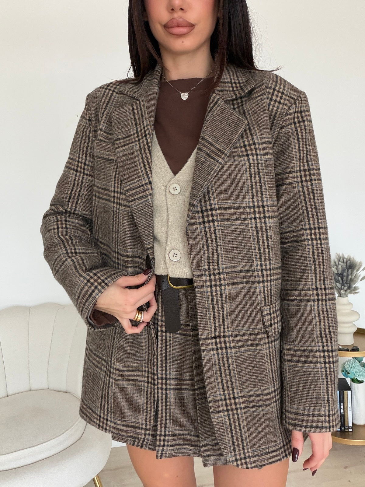 MINI GONNA-SHORT SEASON SKY