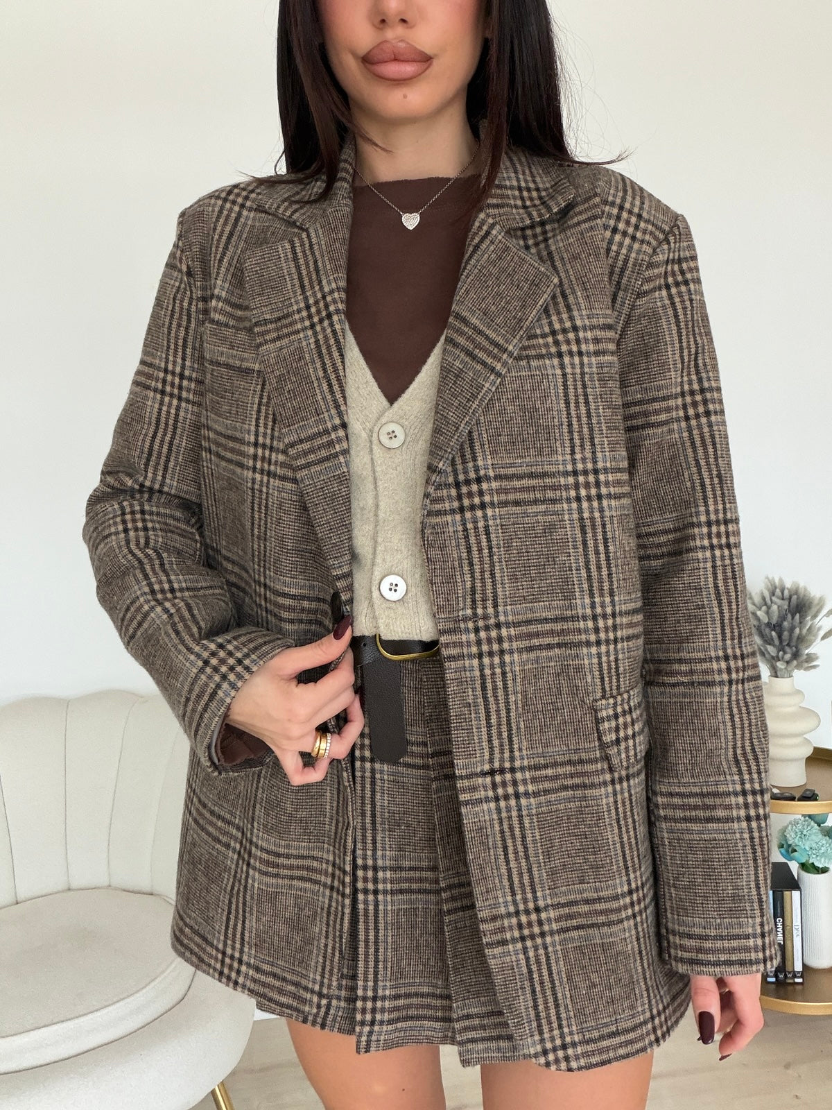 MINI GONNA-SHORT SEASON SKY