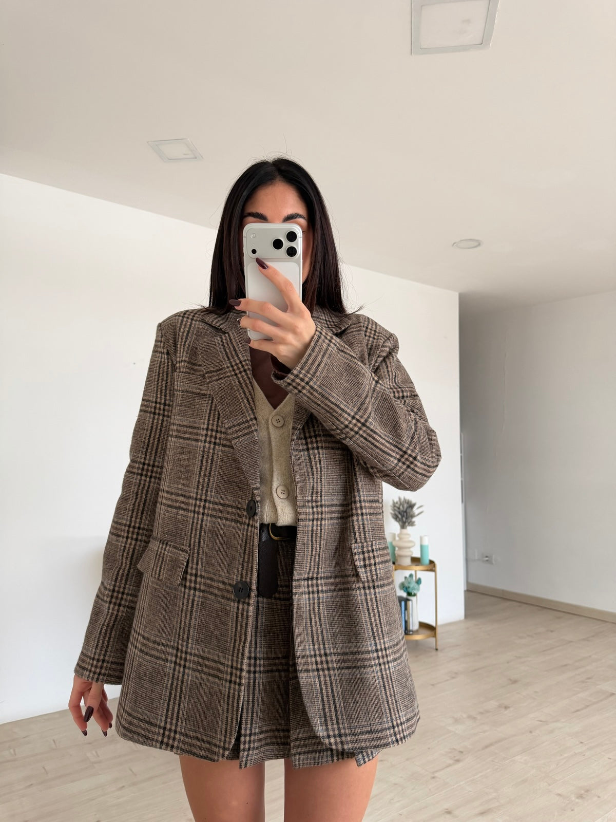 MINI GONNA-SHORT SEASON SKY