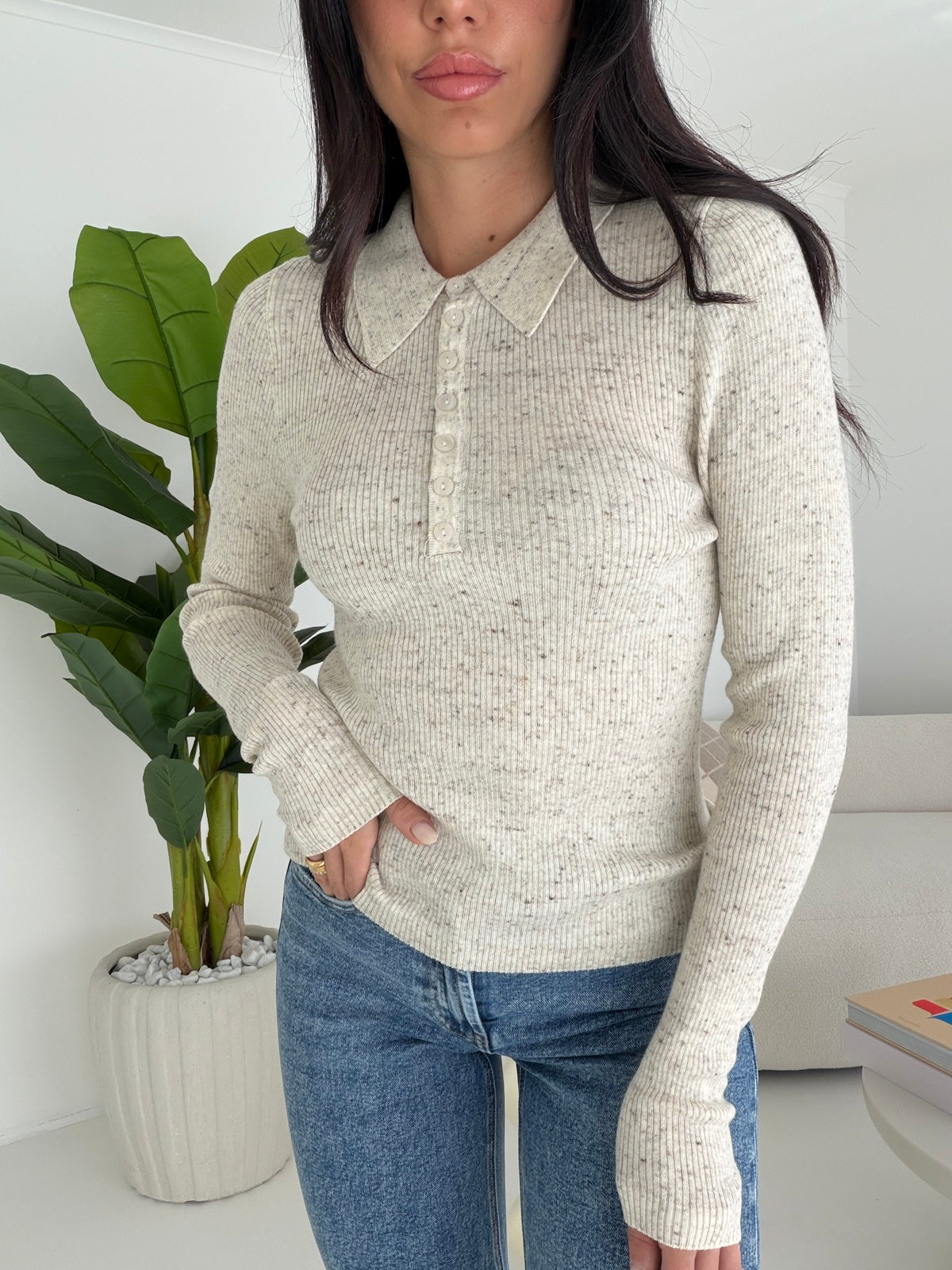 7869-POLO AURY BURRO