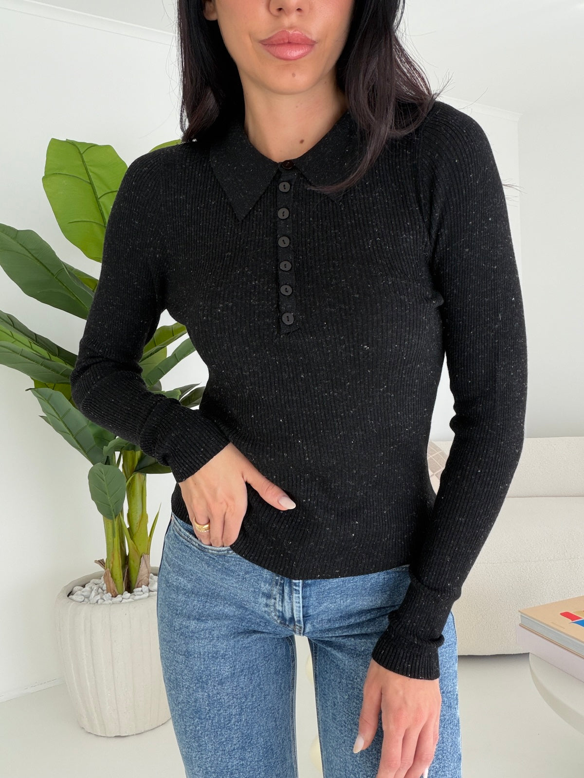 7869-POLO AURY NERA